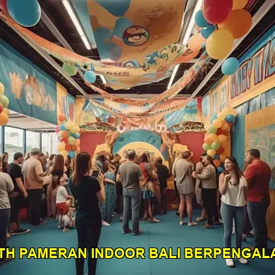 booth pameran indoor bali berpengalaman